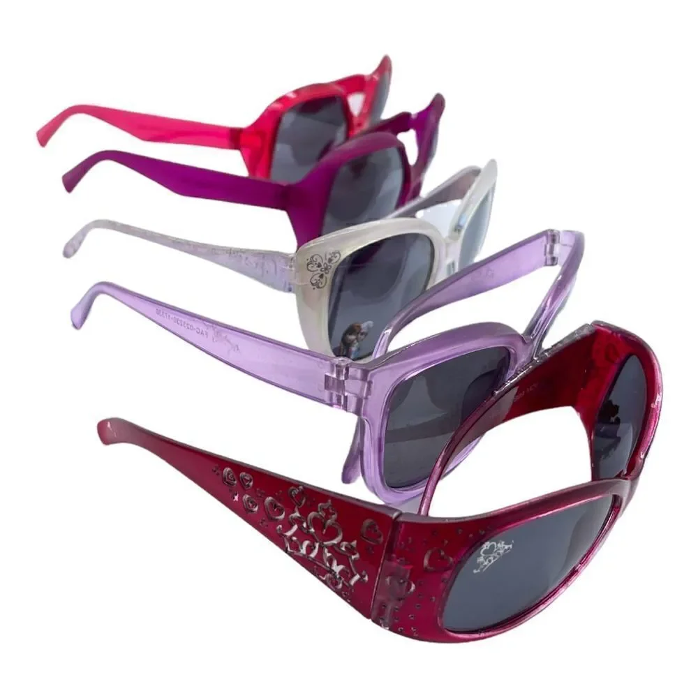Lot of 9 Pair of Kids Childrens Sunglasses (including 5 Disney pairs of sunglass
